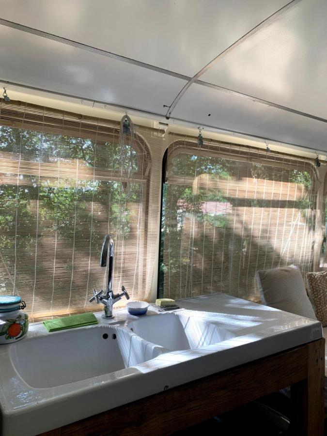 Magic Roof Top Bus With Big Bath In The Tree Forest! Mimizan-Plage Eksteriør billede